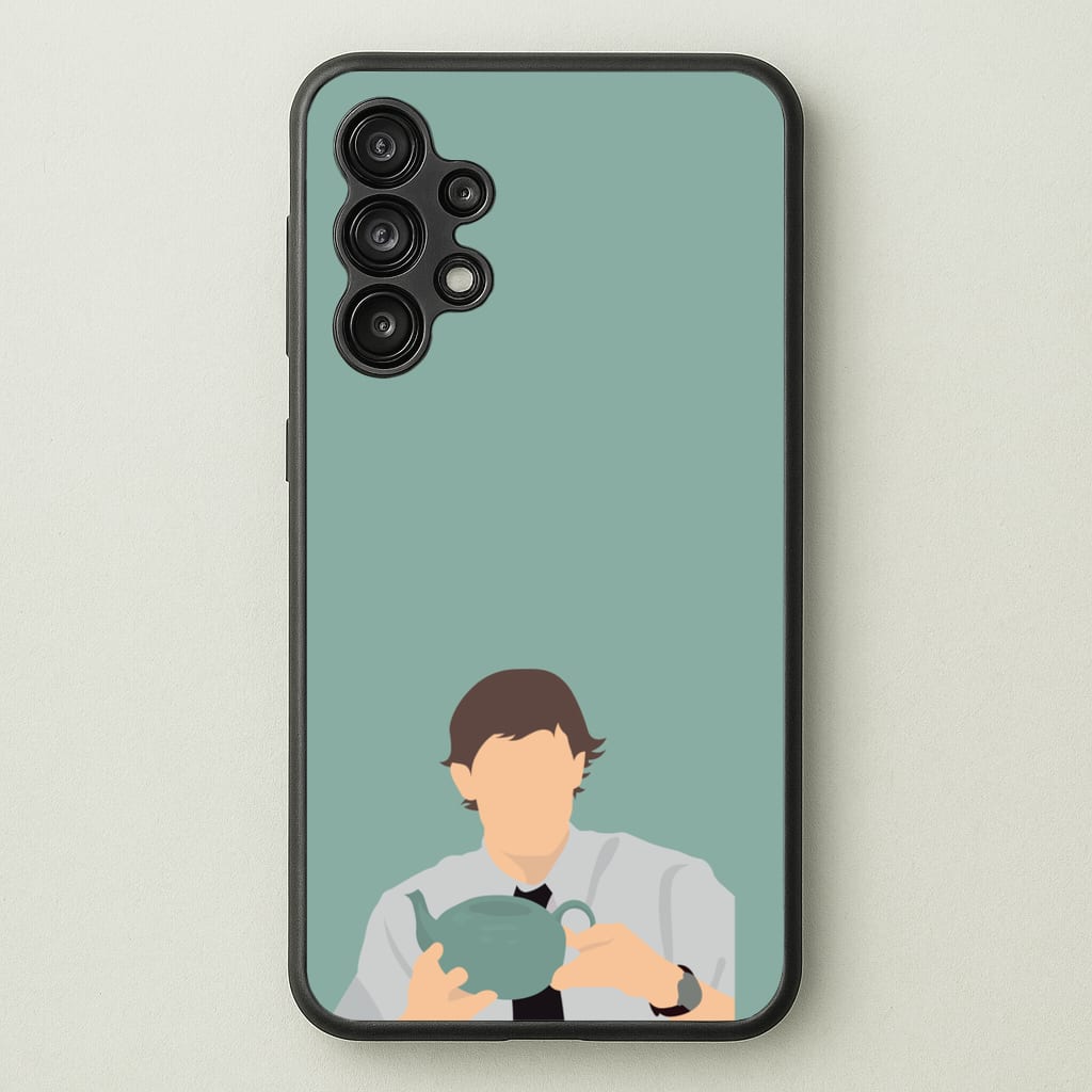 Jim's Tea Pot For Pam  - The Office Phone Case for Galaxy A13