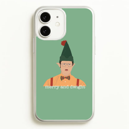 Merry And Dwight  - The Office Phone Case for iPhone 11