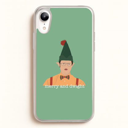Merry And Dwight  - The Office Phone Case for iPhone XR