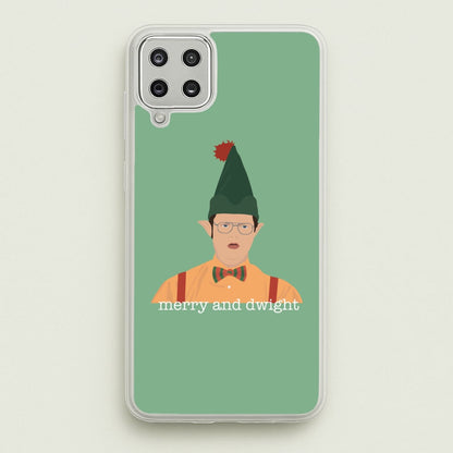 Merry And Dwight  - The Office Phone Case for Galaxy A12