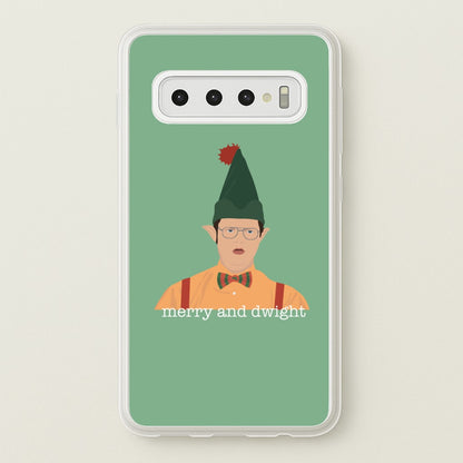 Merry And Dwight  - The Office Phone Case for Galaxy S10 Plus