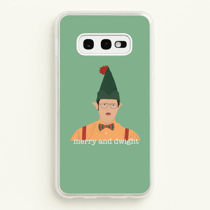 Merry And Dwight  - The Office Phone Case for Galaxy S10e
