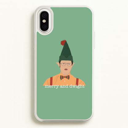 Merry And Dwight  - The Office Phone Case for iPhone XS Max