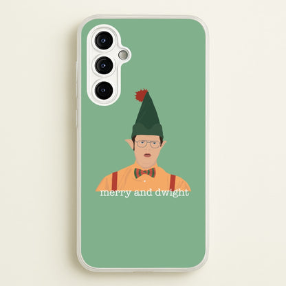 Merry And Dwight  - The Office Phone Case for Galaxy A54