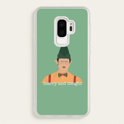 Merry And Dwight  - The Office Phone Case for Galaxy S9 Plus