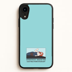 Everybody Inside The Car Was Fine Stanley  - The Office Phone Case for iPhone XR