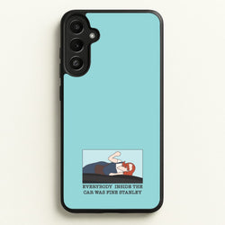 Everybody Inside The Car Was Fine Stanley  - The Office Phone Case for Galaxy A36