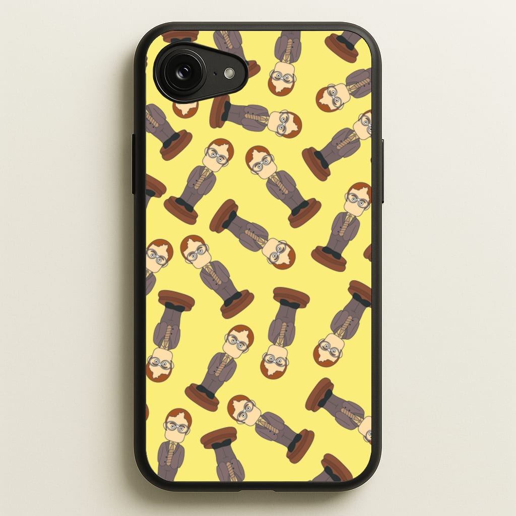 Dwight Pattern  - The Office Phone Case for iPhone 16e