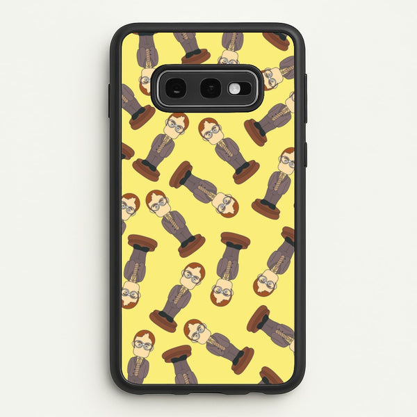Dwight Pattern  - The Office Phone Case for Galaxy S10e