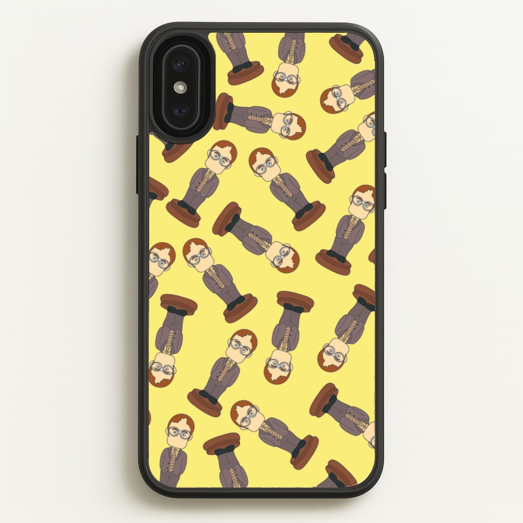 Dwight Pattern  - The Office Phone Case for iPhone XS Max