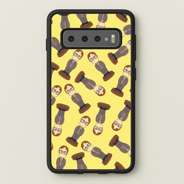 Dwight Pattern  - The Office Phone Case for Galaxy S10