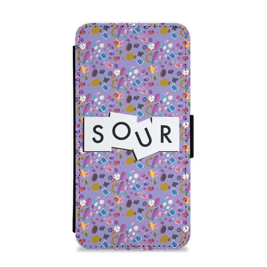 Sour Pattern - Olivia Rodrigo Flip / Wallet Phone Case