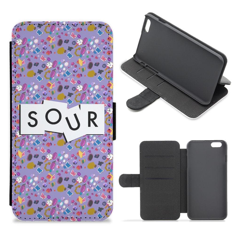 Sour Pattern - Olivia Rodrigo Flip / Wallet Phone Case