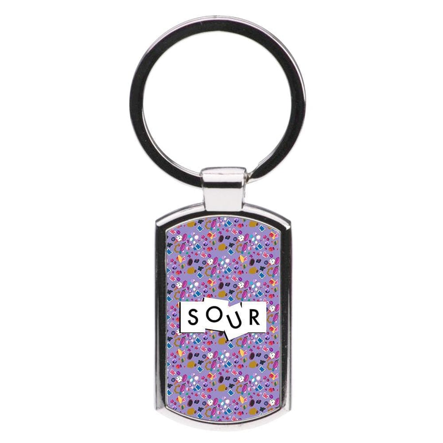 Sour Pattern - Olivia Rodrigo Luxury Keyring