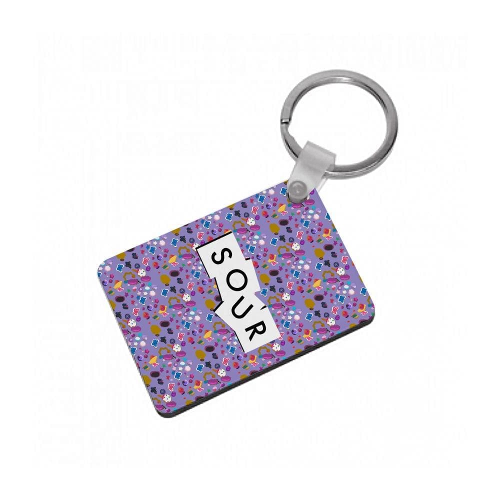 Sour Pattern - Olivia Rodrigo Keyring