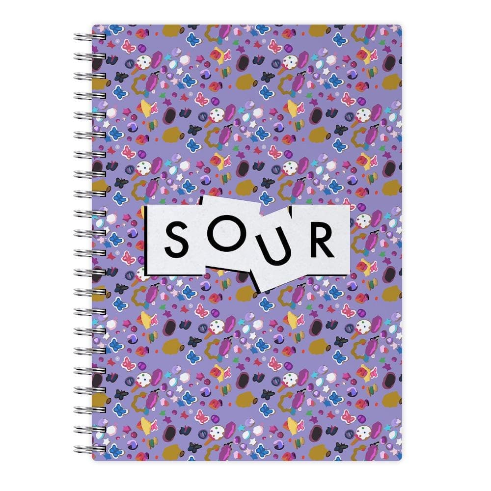 Sour Pattern - Olivia Rodrigo Notebook