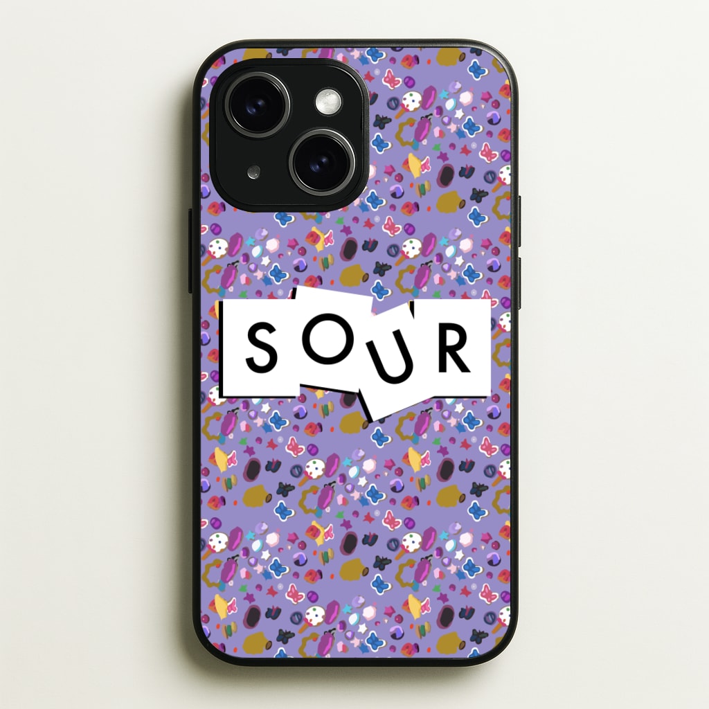 Sour Pattern - Olivia  - Olivia Rodrigo Phone Case for iPhone 15 Plus