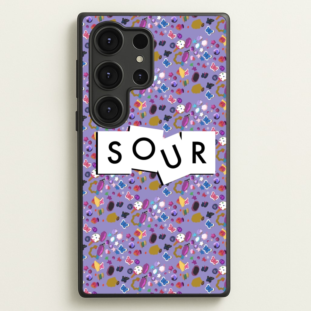 Sour Pattern - Olivia  - Olivia Rodrigo Phone Case for Galaxy S25 Ultra