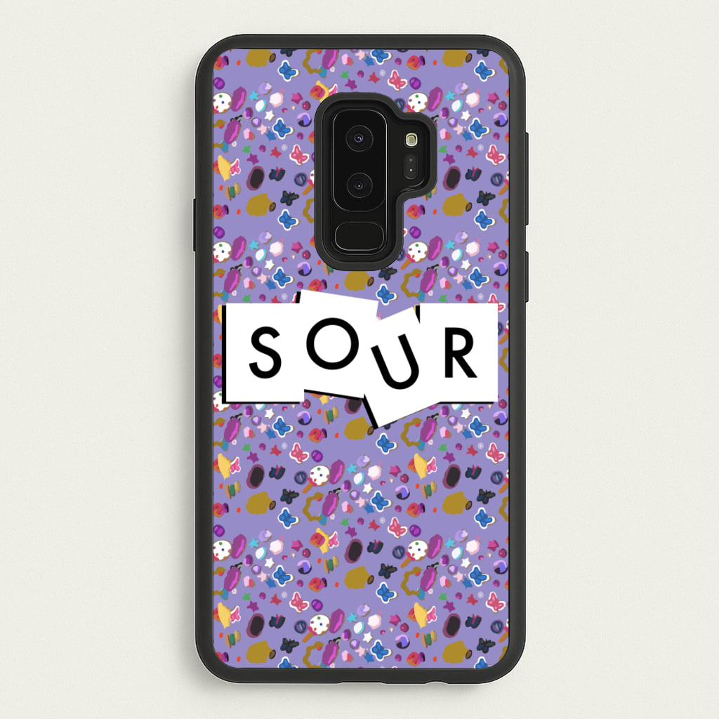 Sour Pattern - Olivia  - Olivia Rodrigo Phone Case for Galaxy S9 Plus
