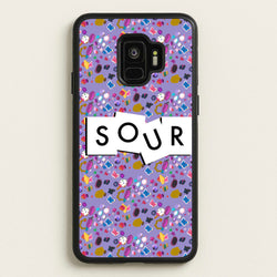 Sour Pattern - Olivia  - Olivia Rodrigo Phone Case for Galaxy S9