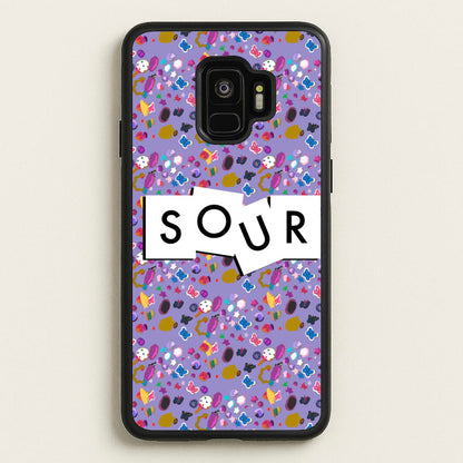 Sour Pattern - Olivia  - Olivia Rodrigo Phone Case for Galaxy S9