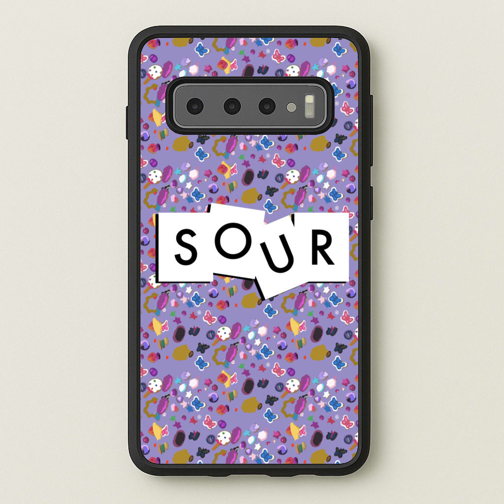 Sour Pattern - Olivia  - Olivia Rodrigo Phone Case for Galaxy S10 Plus