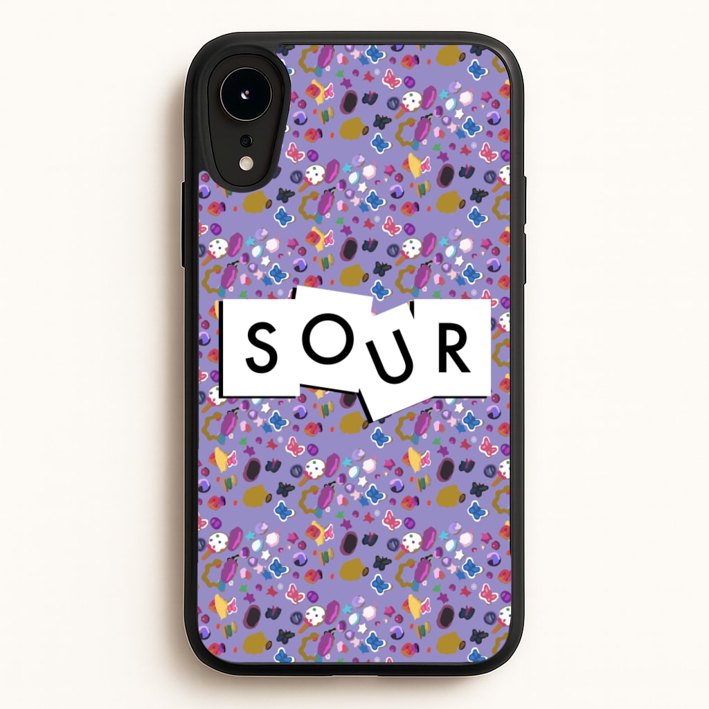 Sour Pattern - Olivia  - Olivia Rodrigo Phone Case for iPhone XR