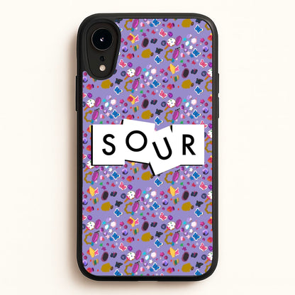 Sour Pattern - Olivia  - Olivia Rodrigo Phone Case for iPhone XR