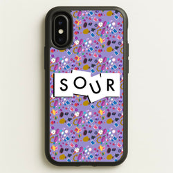 Sour Pattern - Olivia  - Olivia Rodrigo Phone Case for iPhone X / XS