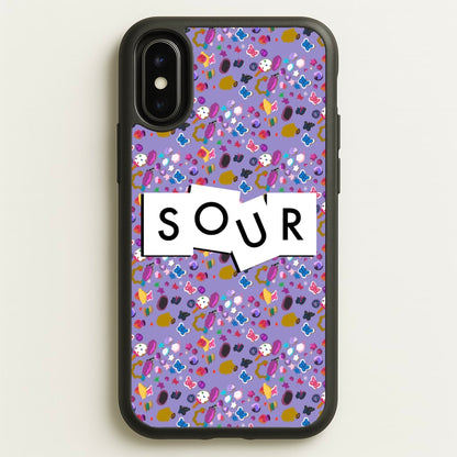Sour Pattern - Olivia  - Olivia Rodrigo Phone Case for iPhone X / XS