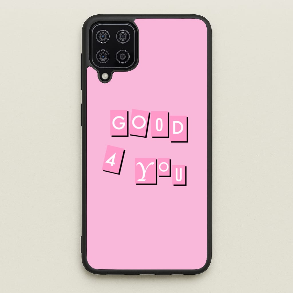 Well Good For You - Olivia  - Olivia Rodrigo Phone Case for Galaxy A12