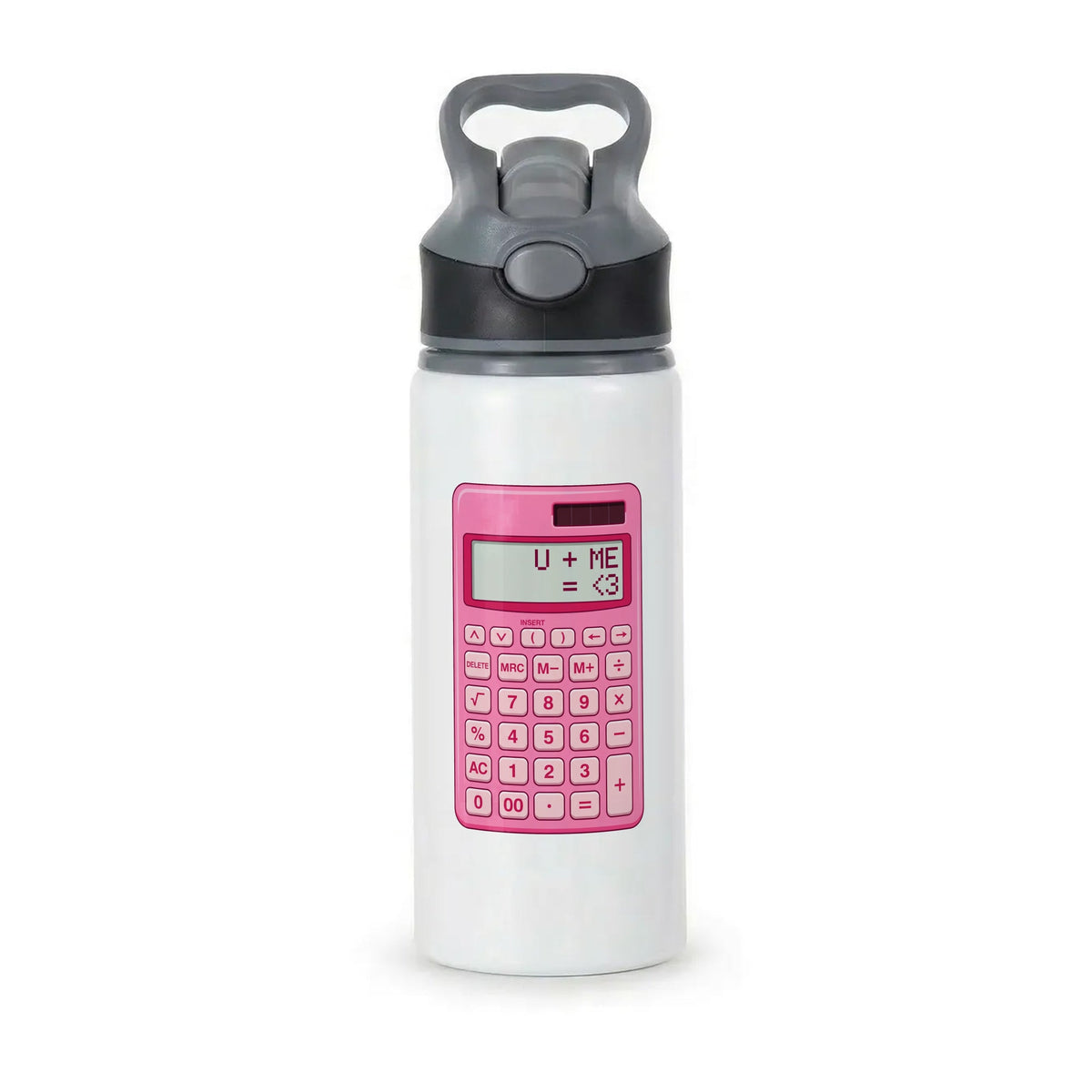 Pink Love Calculator Active Water Bottle