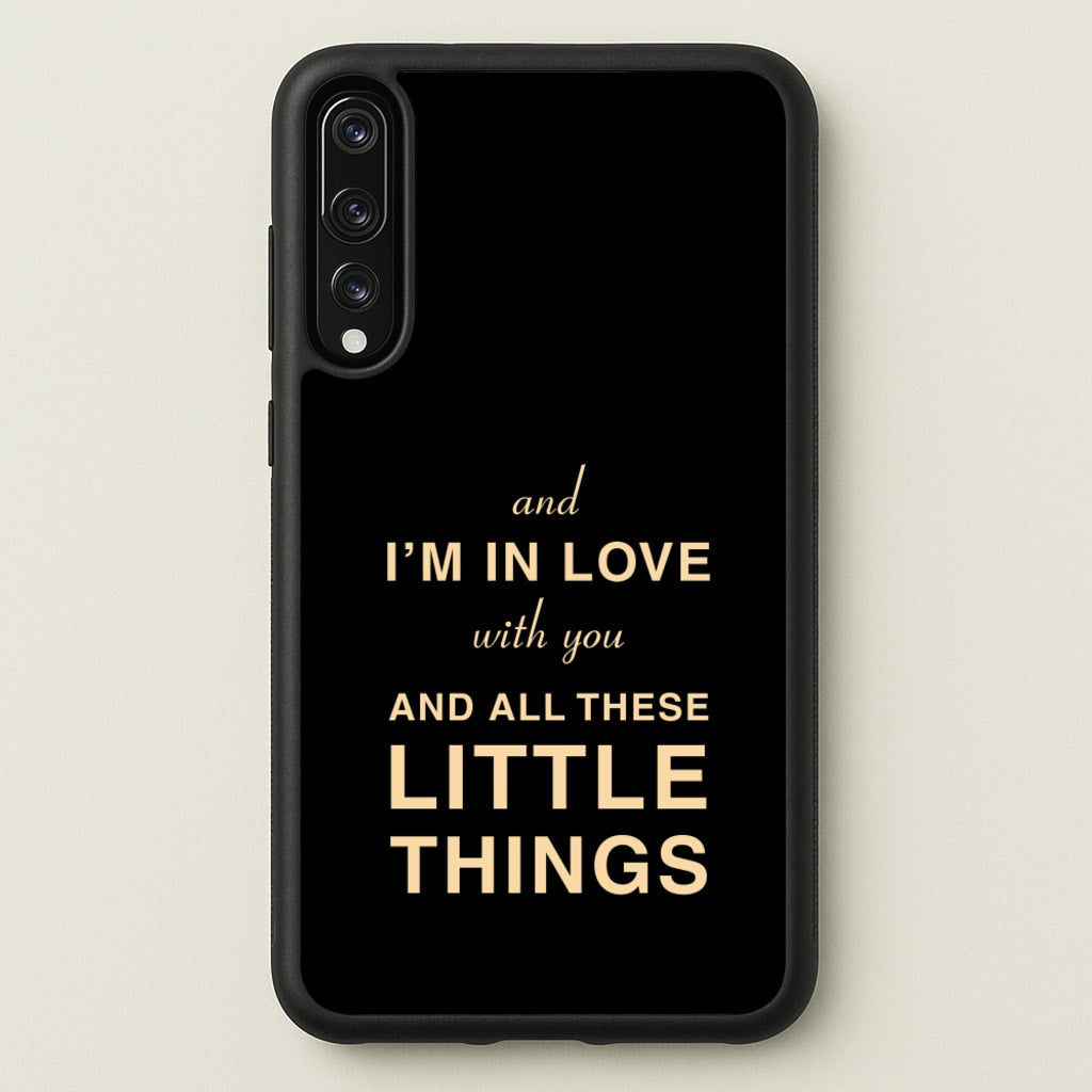 Little Things  - One Direction Phone Case for Huawei P20 Pro