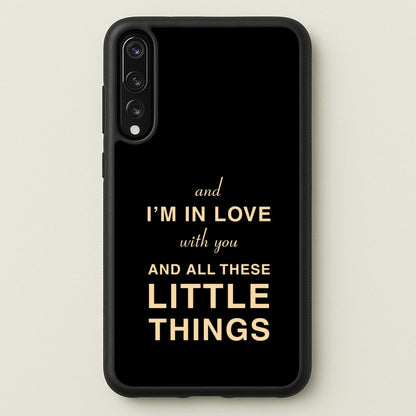 Little Things  - One Direction Phone Case for Huawei P20 Pro
