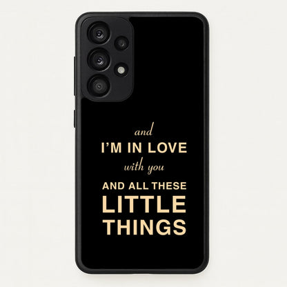 Little Things  - One Direction Phone Case for Galaxy A33