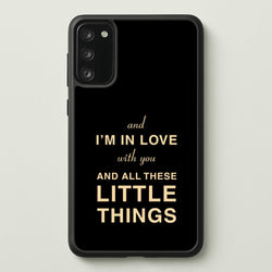 Little Things  - One Direction Phone Case for Galaxy S20