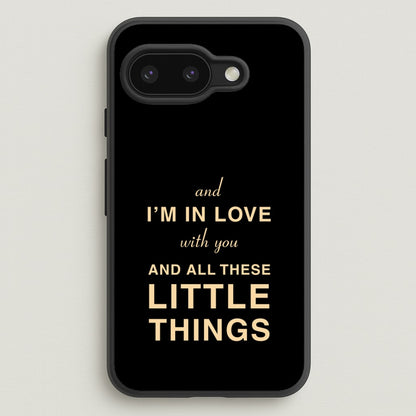 Little Things  - One Direction Phone Case for Google Pixel 9a
