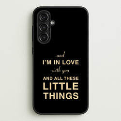 Little Things  - One Direction Phone Case for Galaxy A16