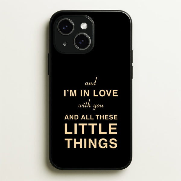 Little Things  - One Direction Phone Case for iPhone 15