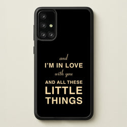 Little Things  - One Direction Phone Case for Galaxy A71