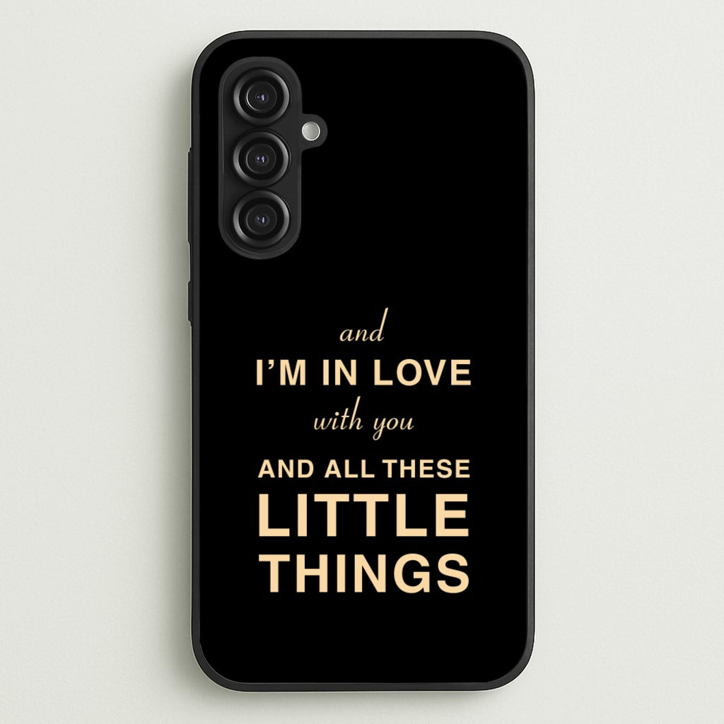 Little Things  - One Direction Phone Case for Galaxy S23FE