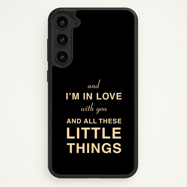 Little Things  - One Direction Phone Case for Galaxy S23 Plus