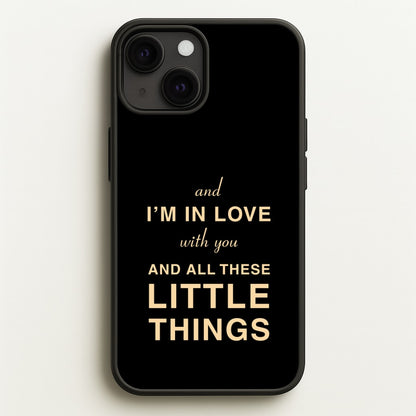 Little Things  - One Direction Phone Case for iPhone 13 Mini