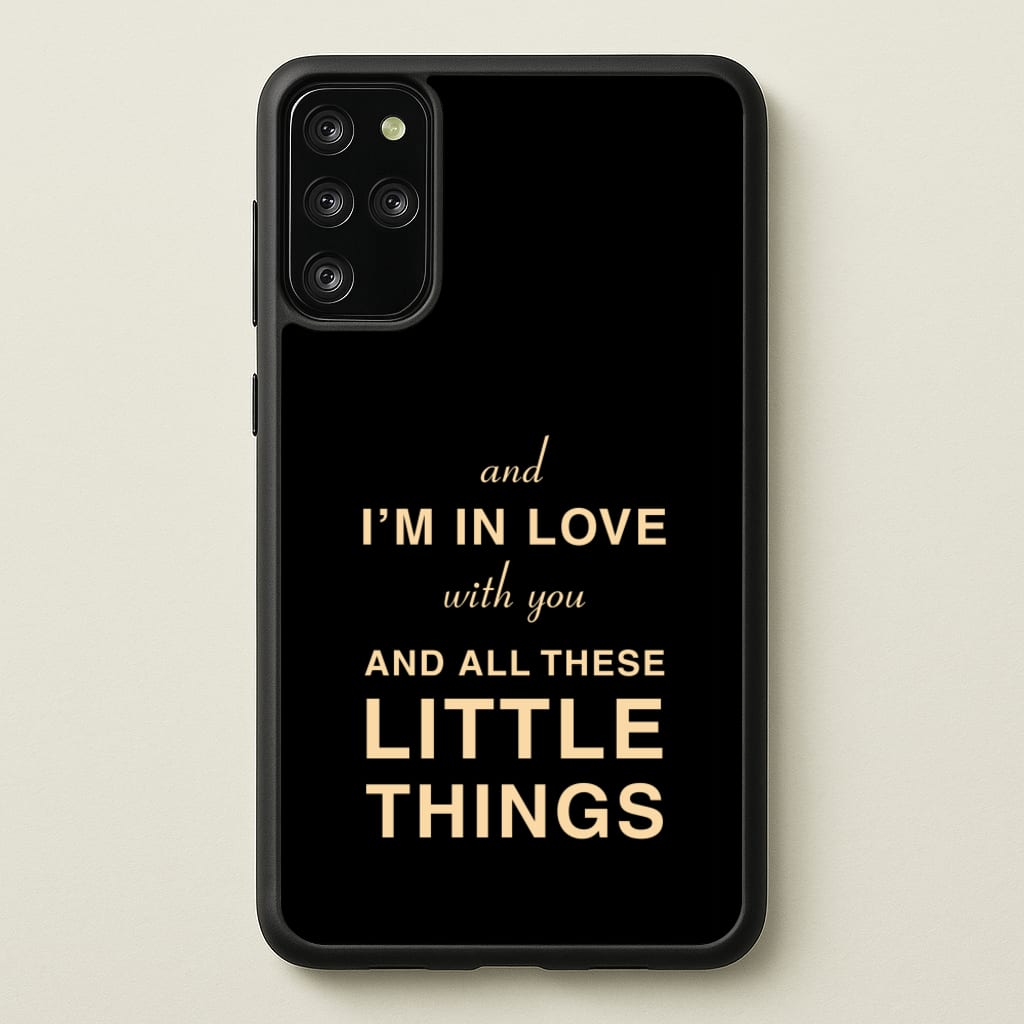 Little Things  - One Direction Phone Case for Galaxy S20 Plus