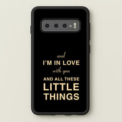 Little Things  - One Direction Phone Case for Galaxy S10