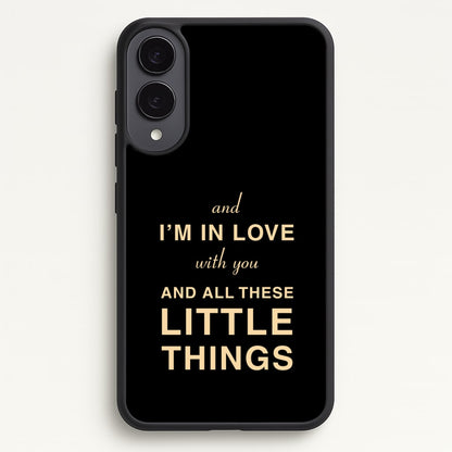 Little Things  - One Direction Phone Case for Galaxy S25 Edge