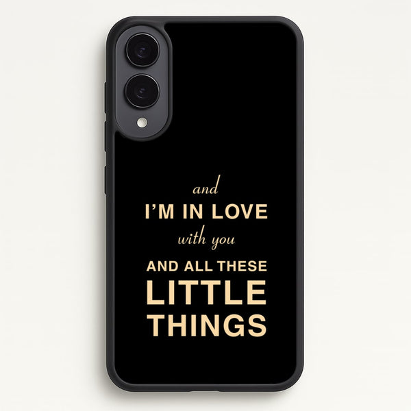 Little Things  - One Direction Phone Case for Galaxy S25 Edge