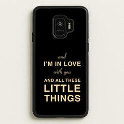 Little Things  - One Direction Phone Case for Galaxy S9