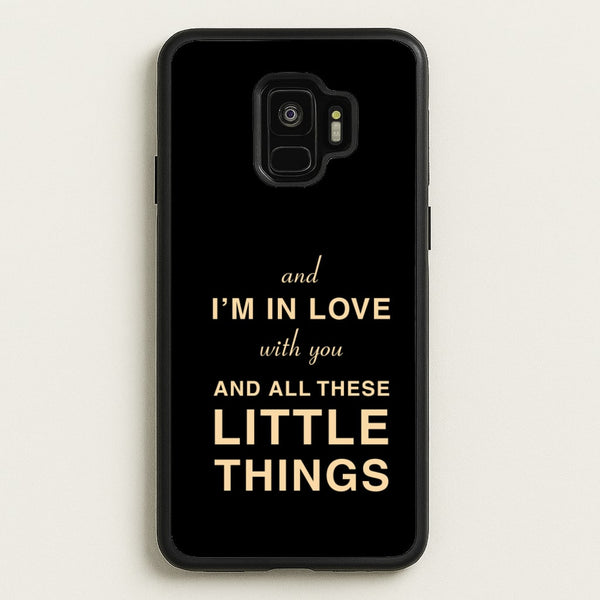 Little Things  - One Direction Phone Case for Galaxy S9