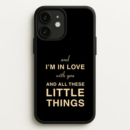 Little Things  - One Direction Phone Case for iPhone 11